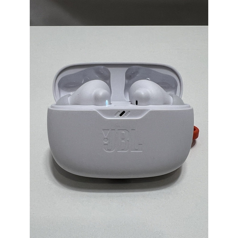 JBL Tune Beam True Wireless Bluetooth Noise-cancelling Earbuds - White